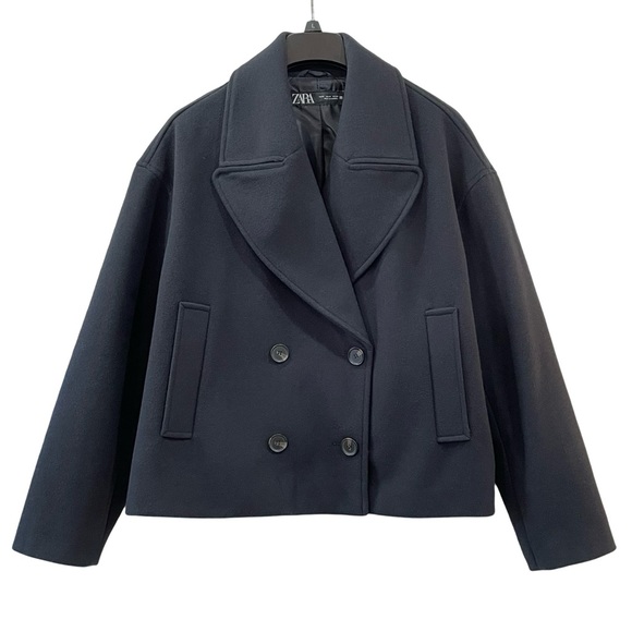 Zara Gray Jacket, Size Medium - Picture 4 of 12